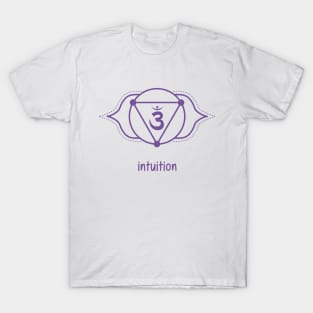 Chakra 3ème Oeil - Intuition T-Shirt